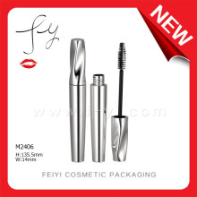 Shiny Silver Empty Wholesale Mascara Packaging